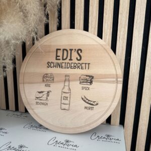 Personalisierte Holzschneidebretter